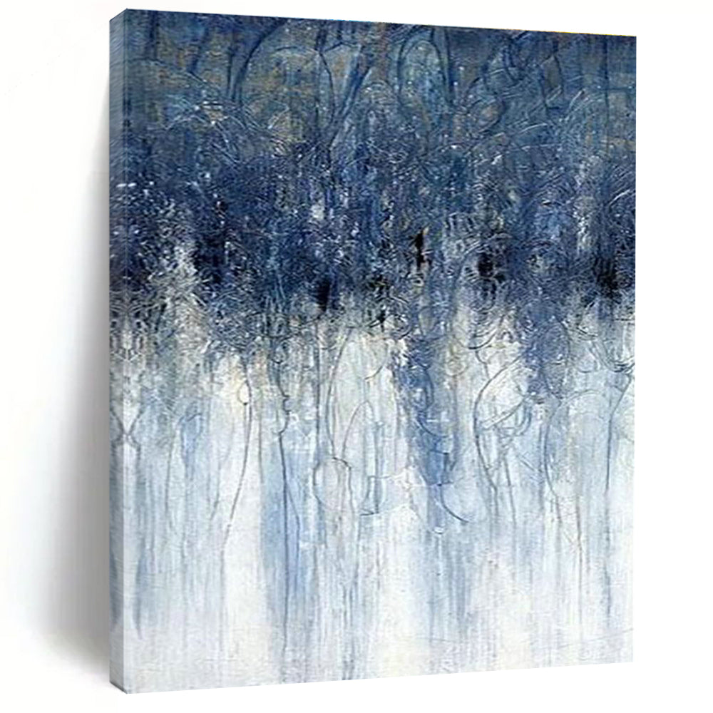 Vastly Oversized Custom-Tailored Handmade Abstract Painting for Cottage & Living Room DLZ2237