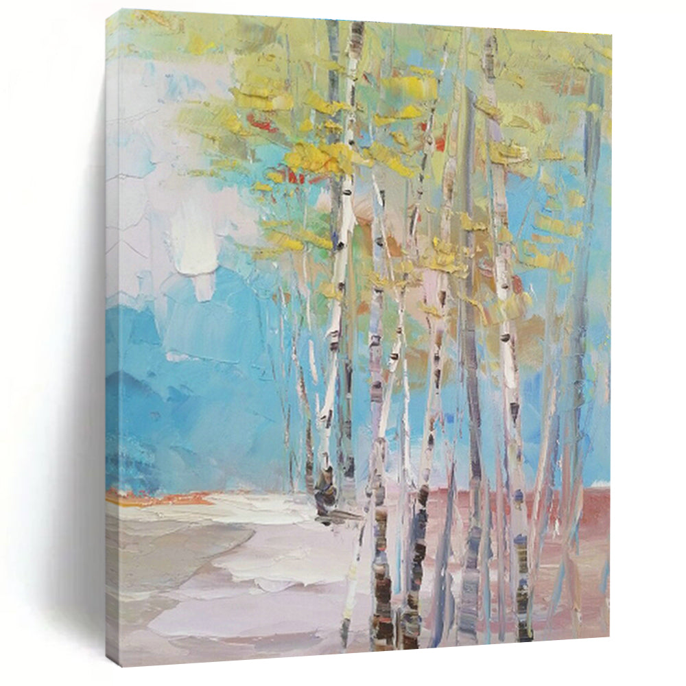 Grand - Scale Handmade Abstract Painting for Hallway & Entryway DLZ1307