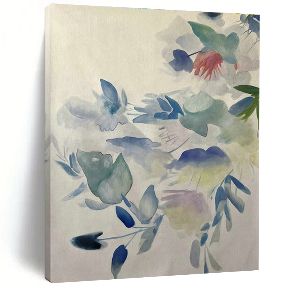 Custom - Made Hand - Painted Abstract Canvases for Bedroom and Cottage Hallway DLZ0756