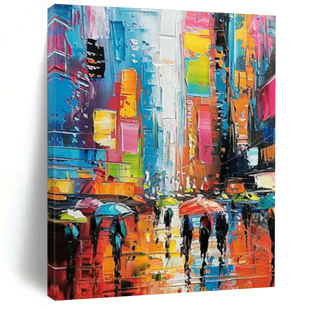 Customization of Large - sized Hand - Painted Abstract Paintings for Entryway, Showcase Artistic Elegance DLZ0362