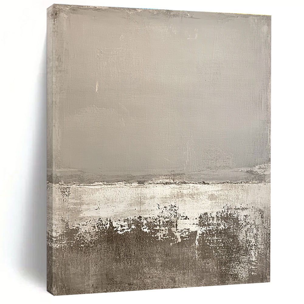 Subtle Gray Tones Abstract Minimalist Painting GER249