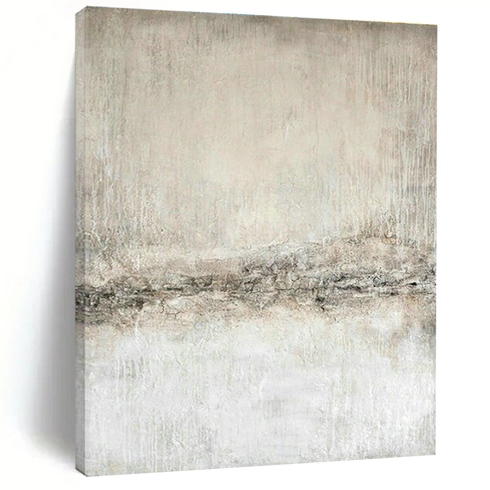 Large Customizable Hand-Painted Abstract Canvas for Bedroom Canopy Bed and Living Room Bay Window Seating DLZ1863