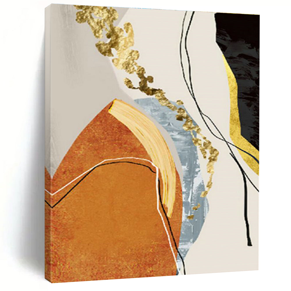 Gargantuan Tailored Hand Painted Abstract Canvas for Living Room & Bedroom DLZ2215