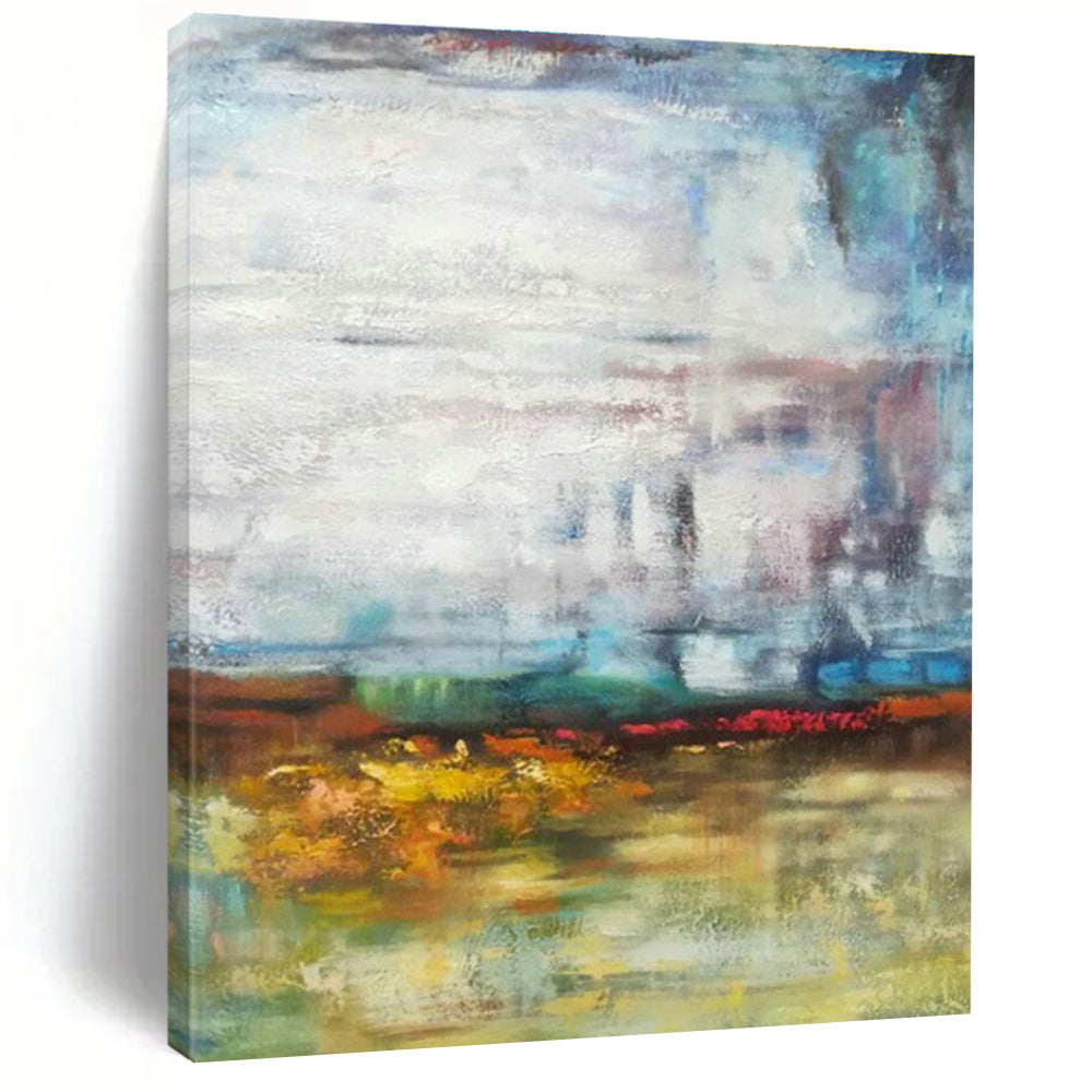 Massive Custom Abstract Paintings for Office Reception Areas & Cottage Entryways DLZ0576