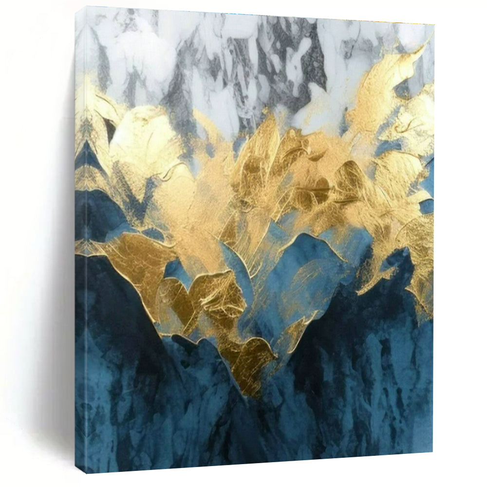 Customizable Handmade Abstract Art for Cottage Dining Room Napkin Ring Holder Wall & Entryway Dog Paw Cleaner Wall DLZ1808