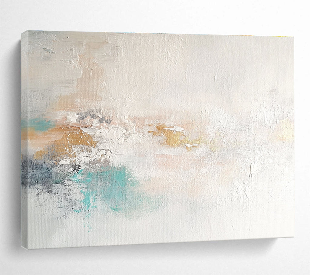 Soft Color Abstract Painting with Muted and Subtle Hues DYP367