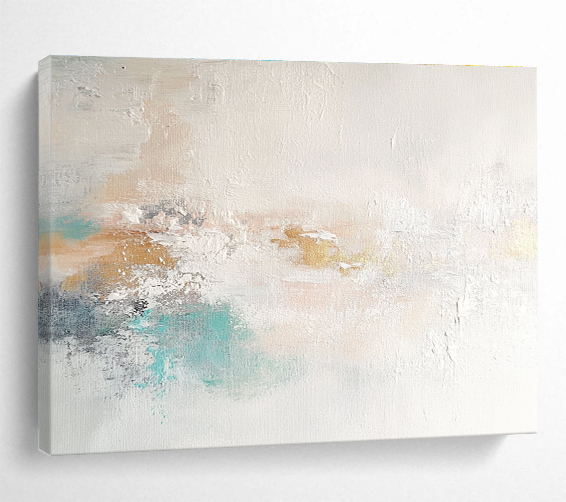 Soft Color Abstract Painting with Muted and Subtle Hues DYP367