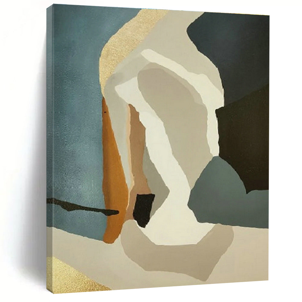 Tremendous - Format Custom Hand - Painted Abstracts for Dining Room Elegance DLZ0433