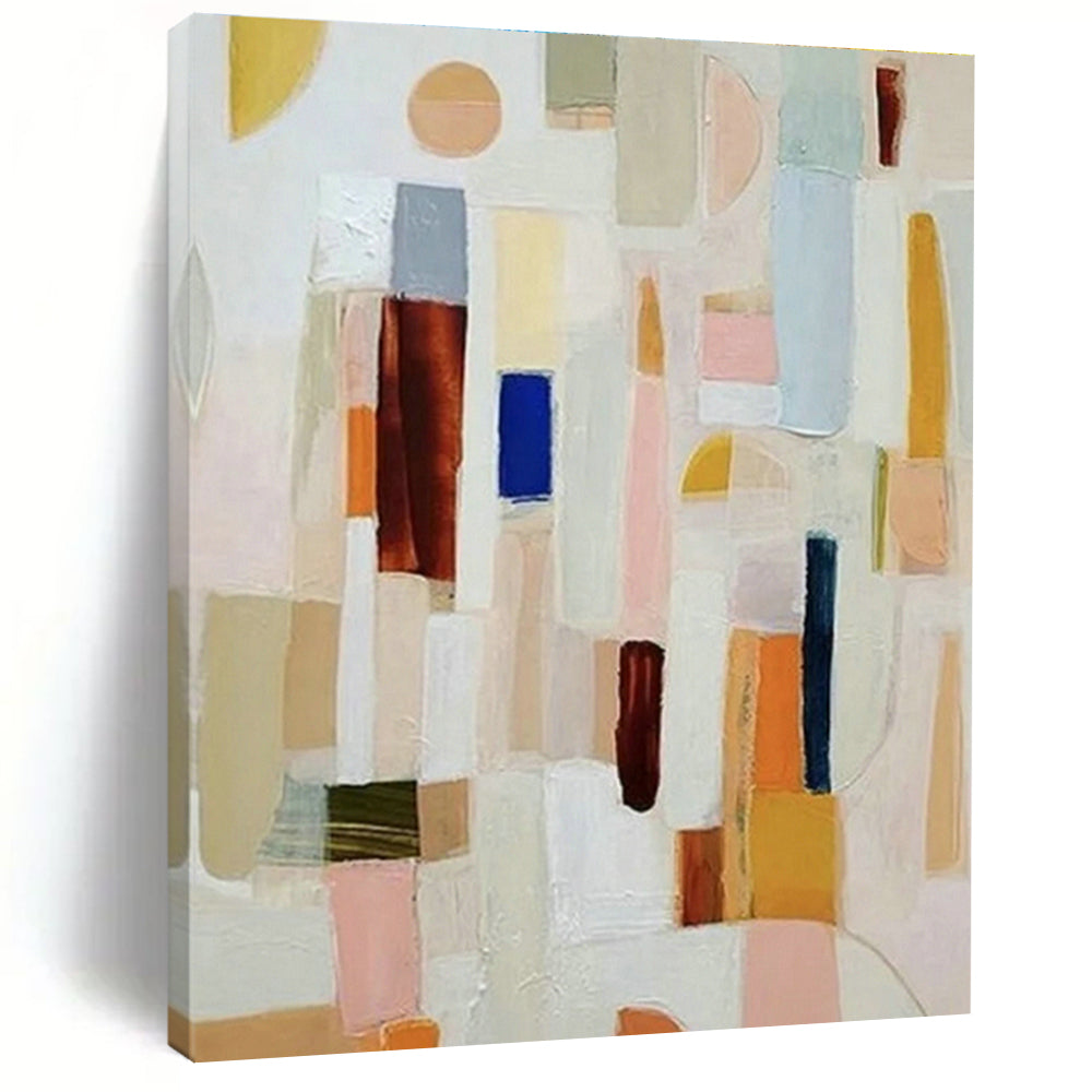 Oversized Custom Abstract Canvas for Bedroom & Office DLZ1120