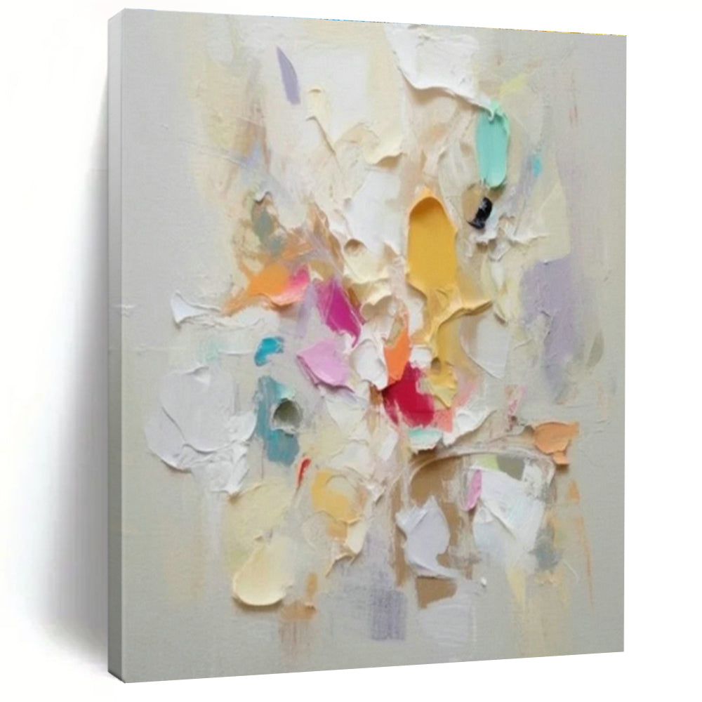 Bespoke Oversized Abstract Painting for Dining Room & Entryway DLZ0980