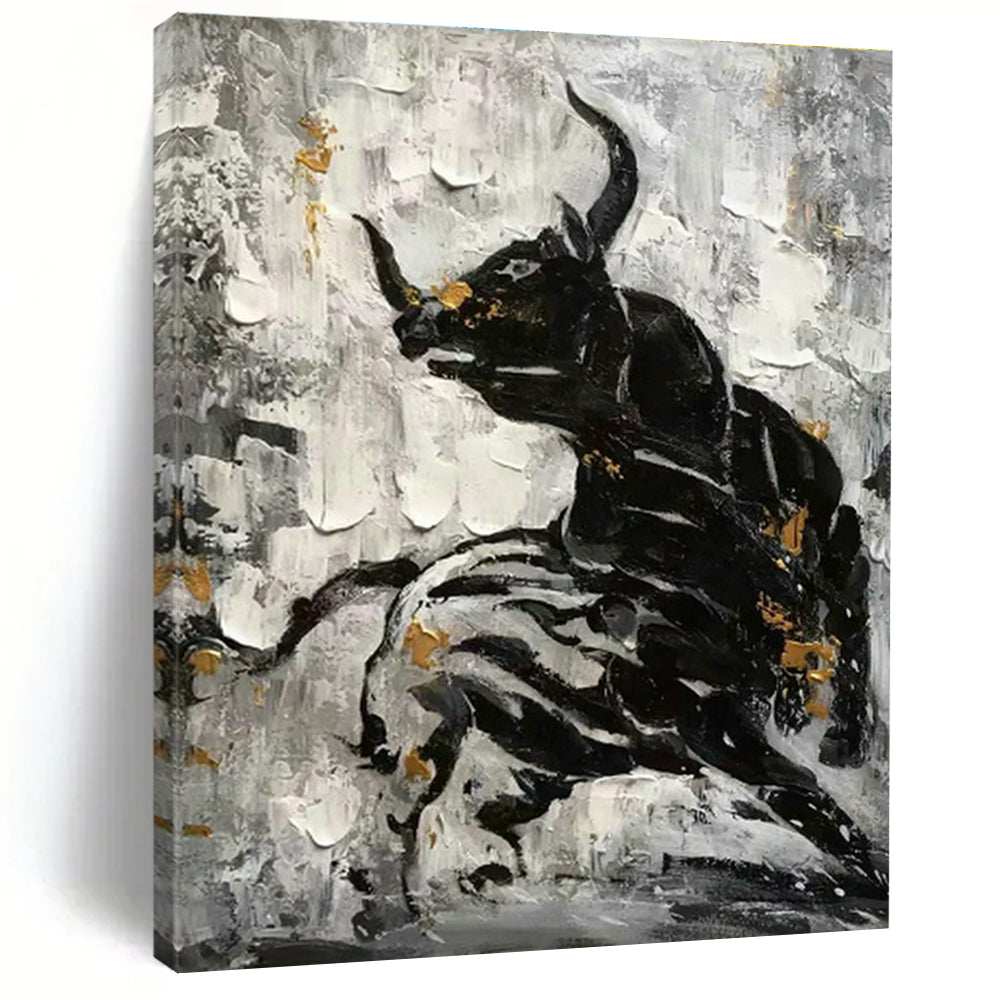 Grand - Scale Custom Abstract Paintings for Dining Room and Cottage Bedroom DLZ0527