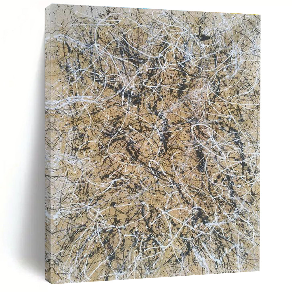Immense Custom - Created Abstract Painting for Entryway & Hallway DLZ2274