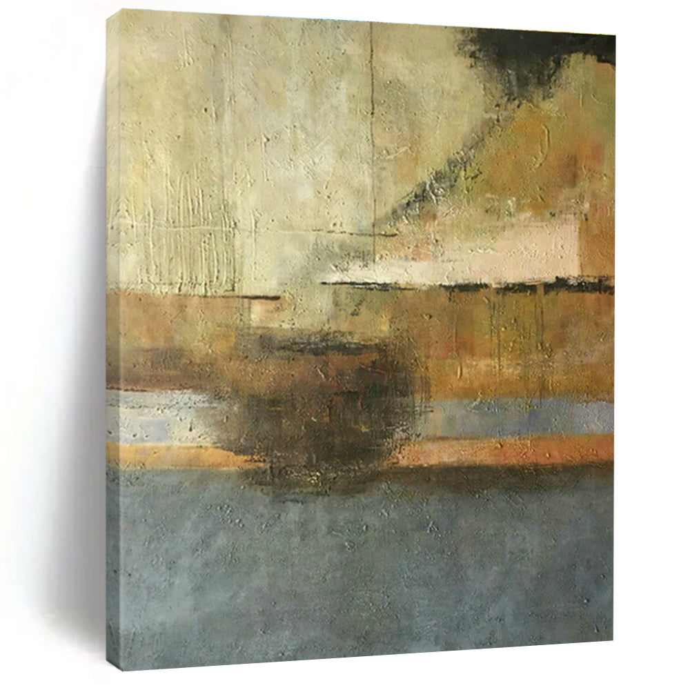 Expansive, Collage - Style Custom Abstract Panels for Hallway Storytelling DLZ0462