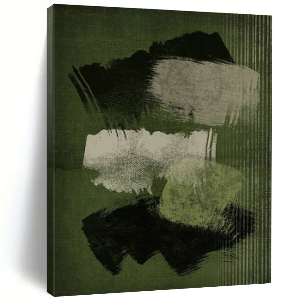 Hand - Painted Oversized Abstract Wall Screen for Dining Room & Entryway DLZ1379