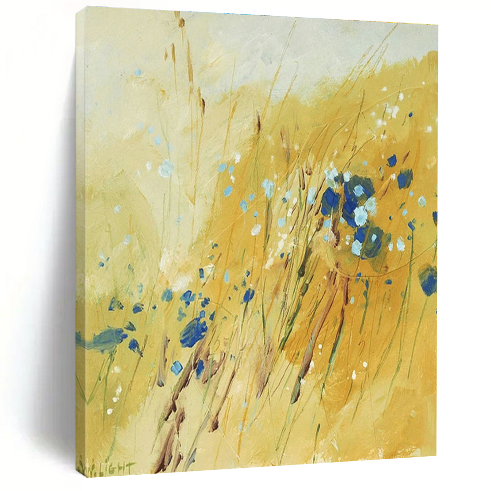 Customizable Handmade Abstract Wall Art for Dining Room and Cottage Bedroom DLZ1578