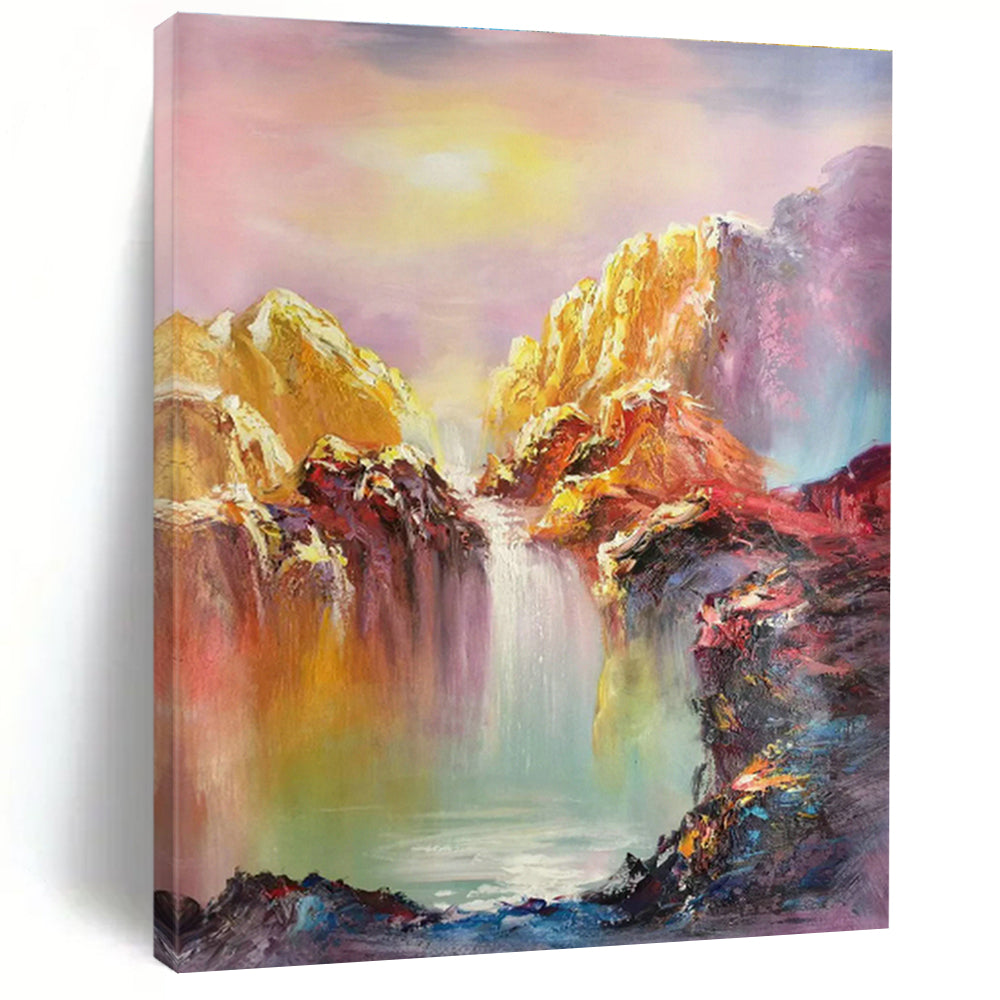 Handmade Large Abstract Painting for Office & Hallway DLZ1286