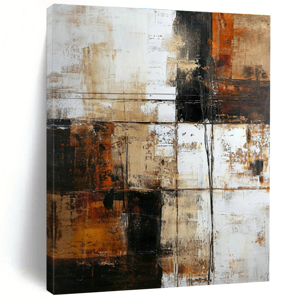 Handmade Large Abstract Creation for Office & Entryway DLZ1315