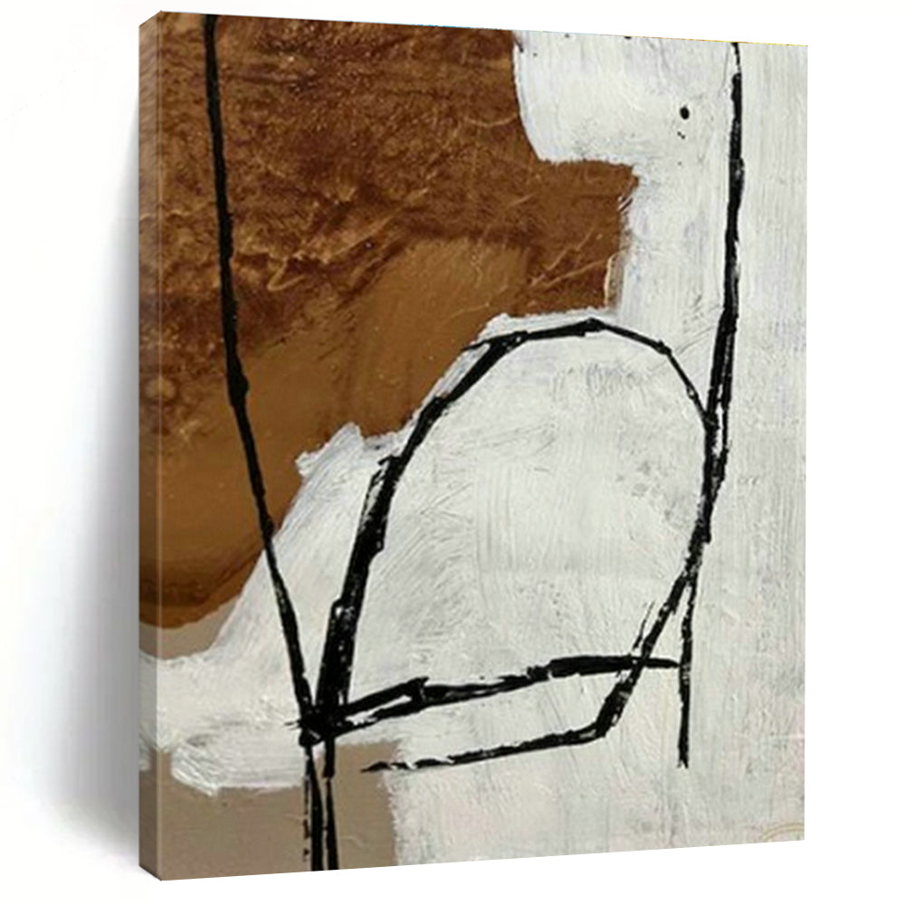 Big Handmade Abstract Painting for Dining Room & Office DLZ2015