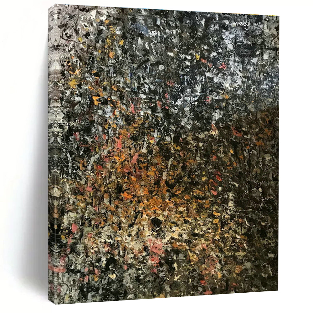 Hand - Painted Abstract Art for Dining Room and Entryway DLZ0758