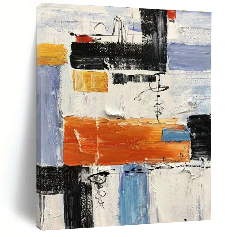 Gigantic - Format Hand - Painted Abstract Murals for Hallway Skylight Corridors & Cottage Laundry Rooms DLZ0625