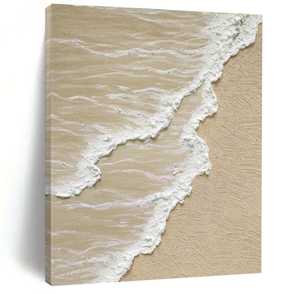 Colossal Hand-Painted Abstract Canvas for Bedroom & Cottage Dining Room DLZ1150