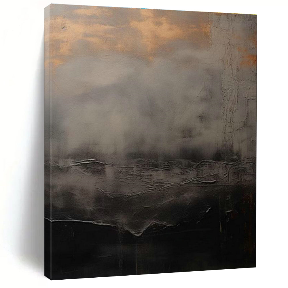 Hand-Painted Abstract Masterpiece for Dining Room & Hallway DLZ2362