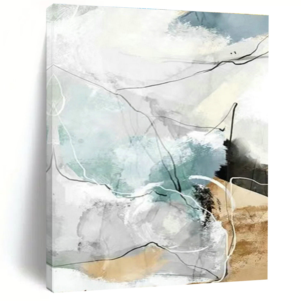 Oversized Handcrafted Abstract Decor for Dining Room & Hallway DLZ1344