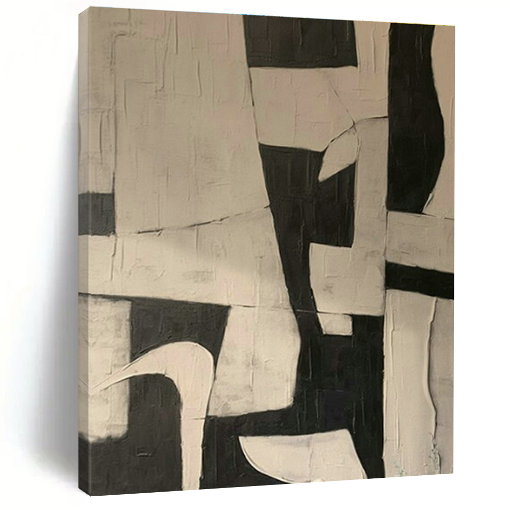 Oversized Custom Handmade Abstract Wall Decor for Cottage Office Loft and Bedroom Walk-out Balcony DLZ1874