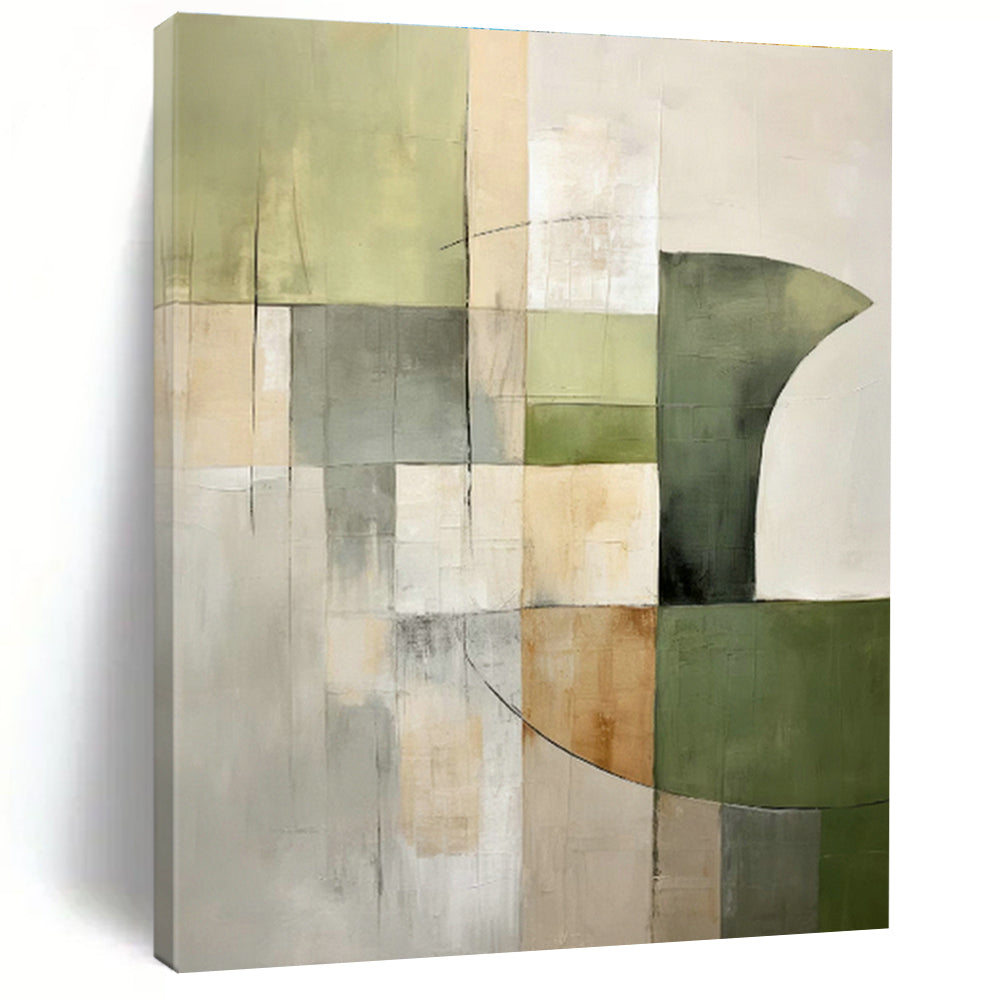 Grand - Sized Hand - Painted Abstract Murals for Bedroom Walk - in Showers & Office Pantries DLZ0595