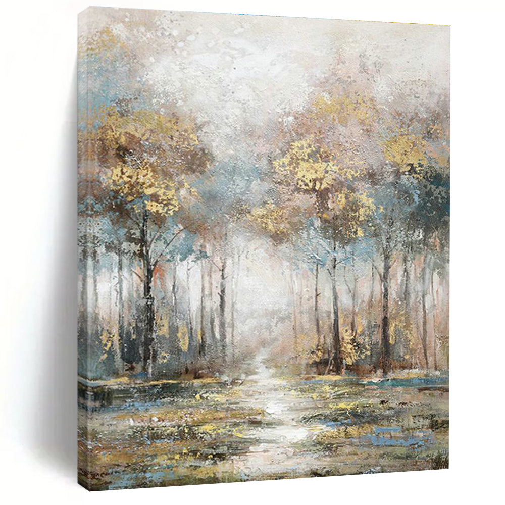 Humongous Made - to - Design Handmade Abstract Painting for Living Room & Office DLZ2133
