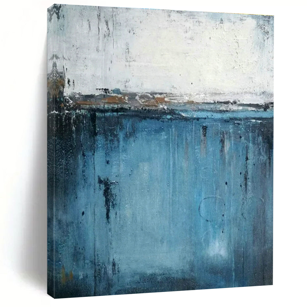Original Hand-Painted Abstract Painting for Living Room Photo Frame Wall & Bedroom Jewelry Dish Niche DLZ1770