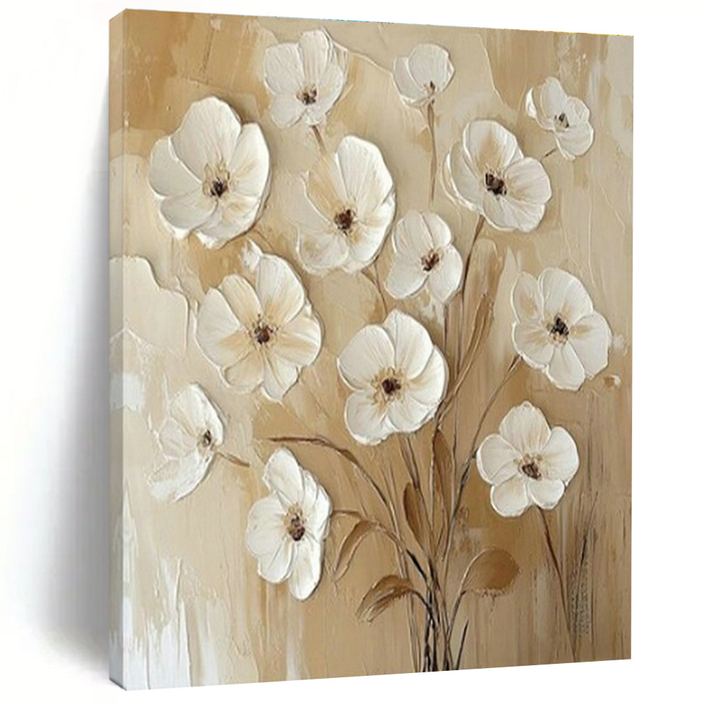 Large Custom Handmade Abstract Canvas for Cottage Bedroom & Living Room DLZ1652