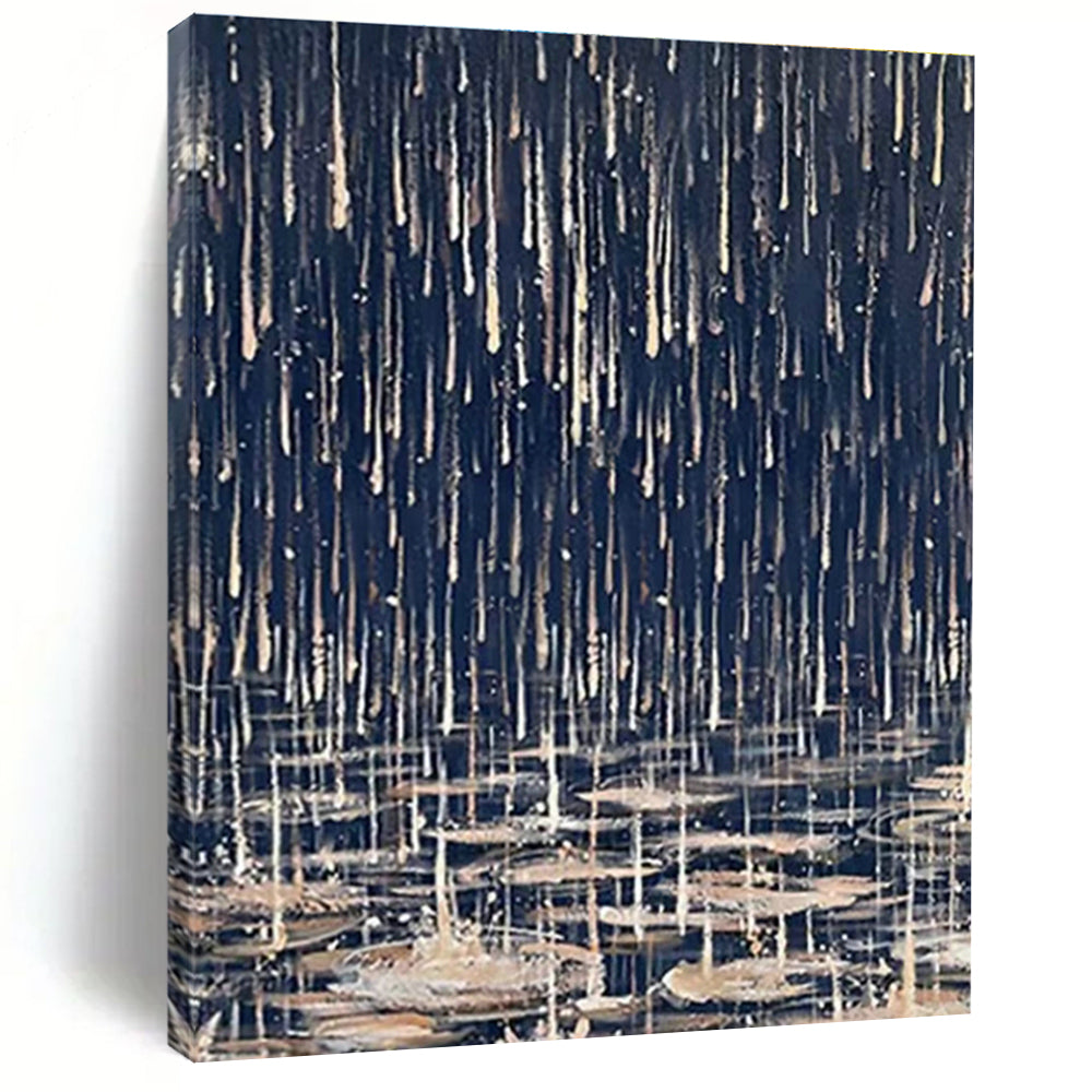 Handcrafted Hand - Painted Abstract Art for Cottage Entryway & Bedroom DLZ1332