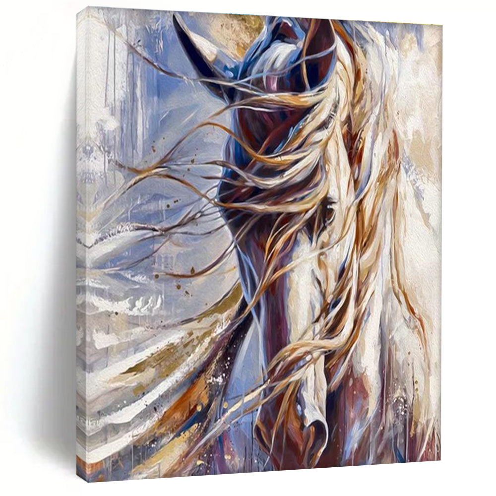 Oversized Abstract Painting for Dining Room & Cottage Bedroom DLZ2353