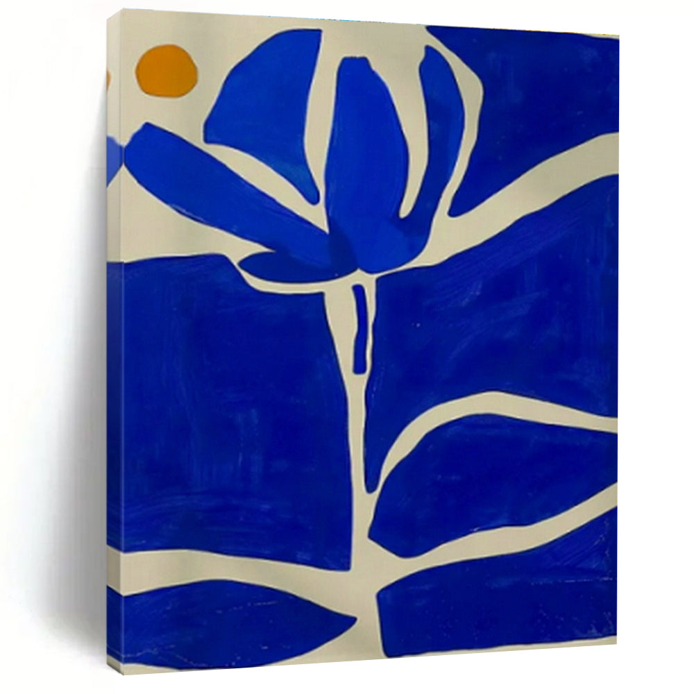 Large Customizable Hand-Painted Abstract Canvas for Living Room Bookshelf Wall and Entryway Key Drop Zone DLZ1846