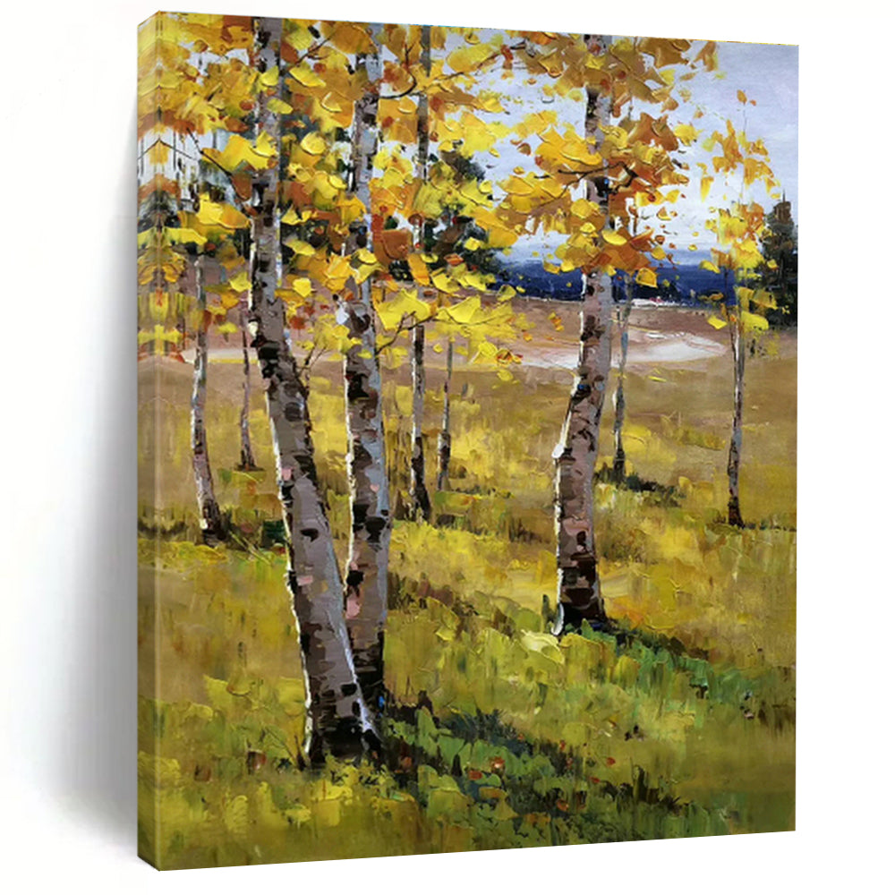 Oversized Handmade Abstract Art for Cottage Living Room & Bedroom DLZ1291