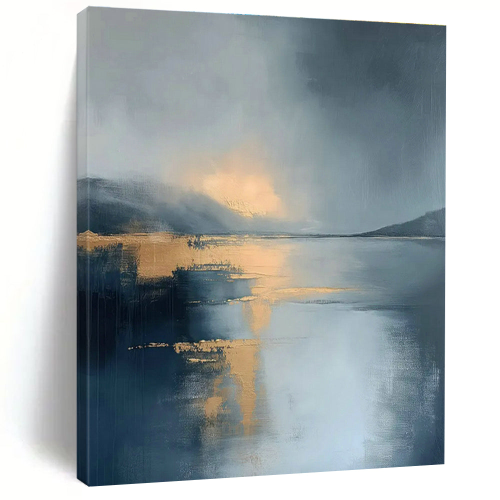 Large Customizable Handmade Abstract Wall Decor for Living Room Fireplace Surround and Office Break Room Wall DLZ1837