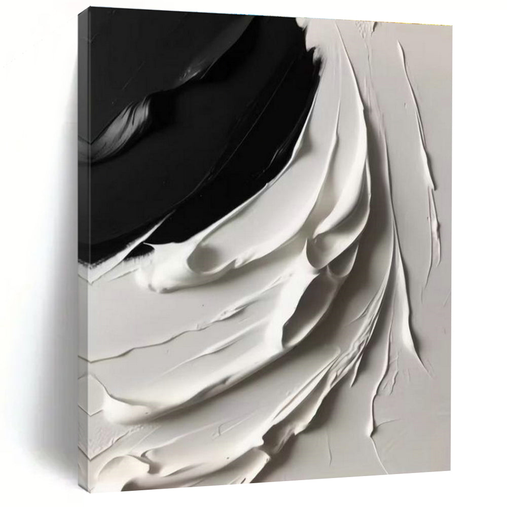 Oversized Abstract Painting for Living Room & Cottage Hallway Intersection DLZ2370