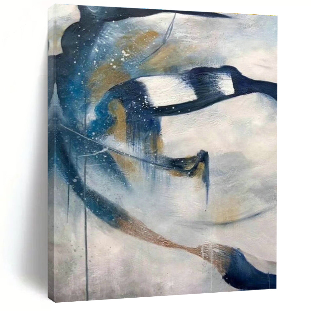 Mega - Giant, Interactive - Soundscape Custom Abstract Canvases for Bedroom Relaxation DLZ0490