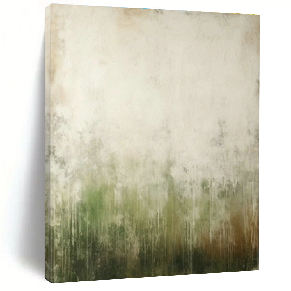 Custom Abstract Murals for Cottage Bedroom Window Treatments & Office Cubicle Divider Screens DLZ0847