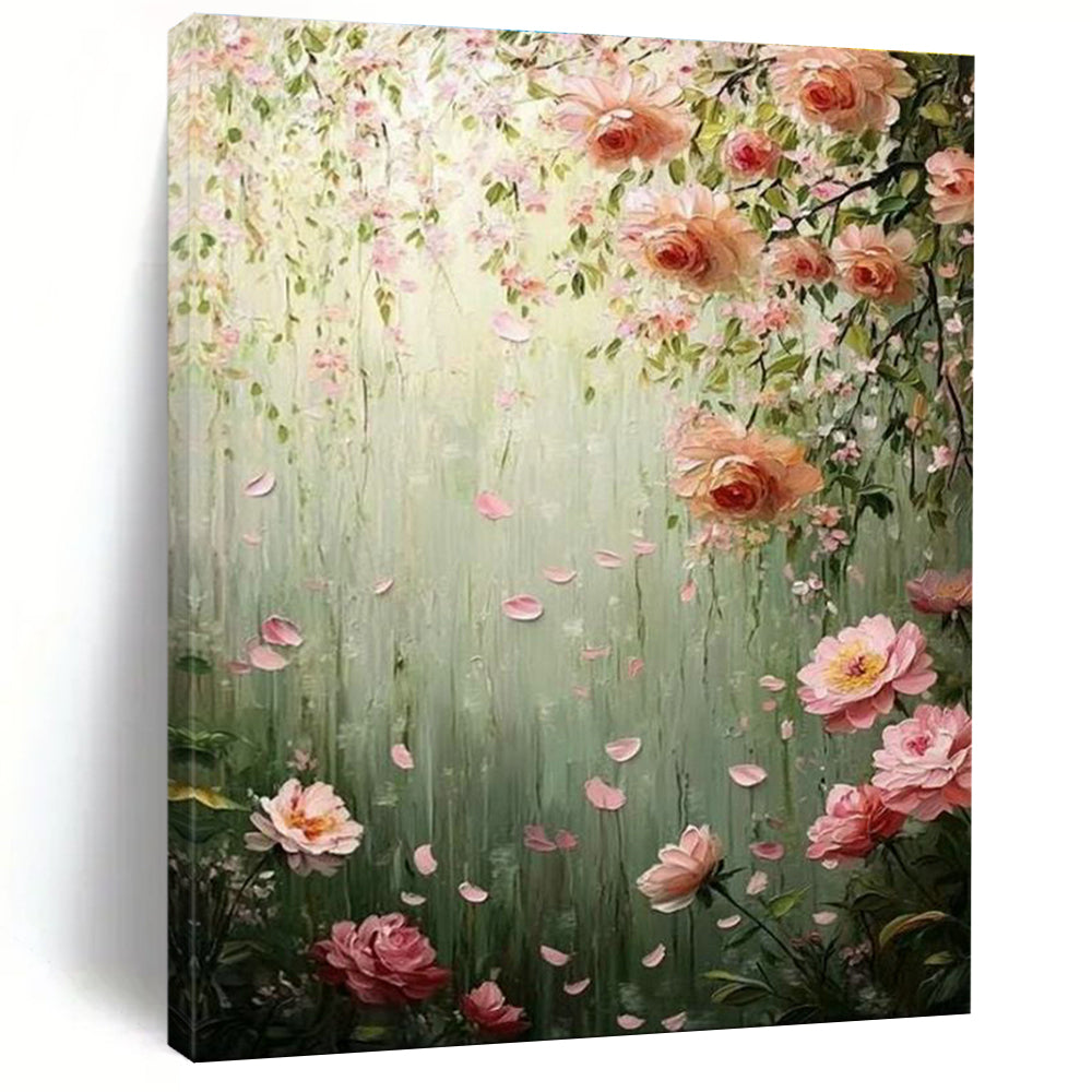 Colossal Custom-Sized Hand Painted Abstract Wall Art for Cottage & Entryway DLZ2253