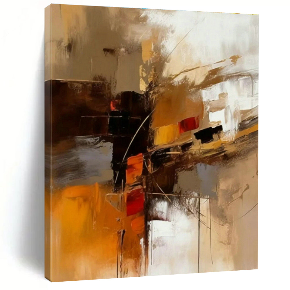 Original Handmade Abstract Painting for Dining Room and Entryway DLZ1444
