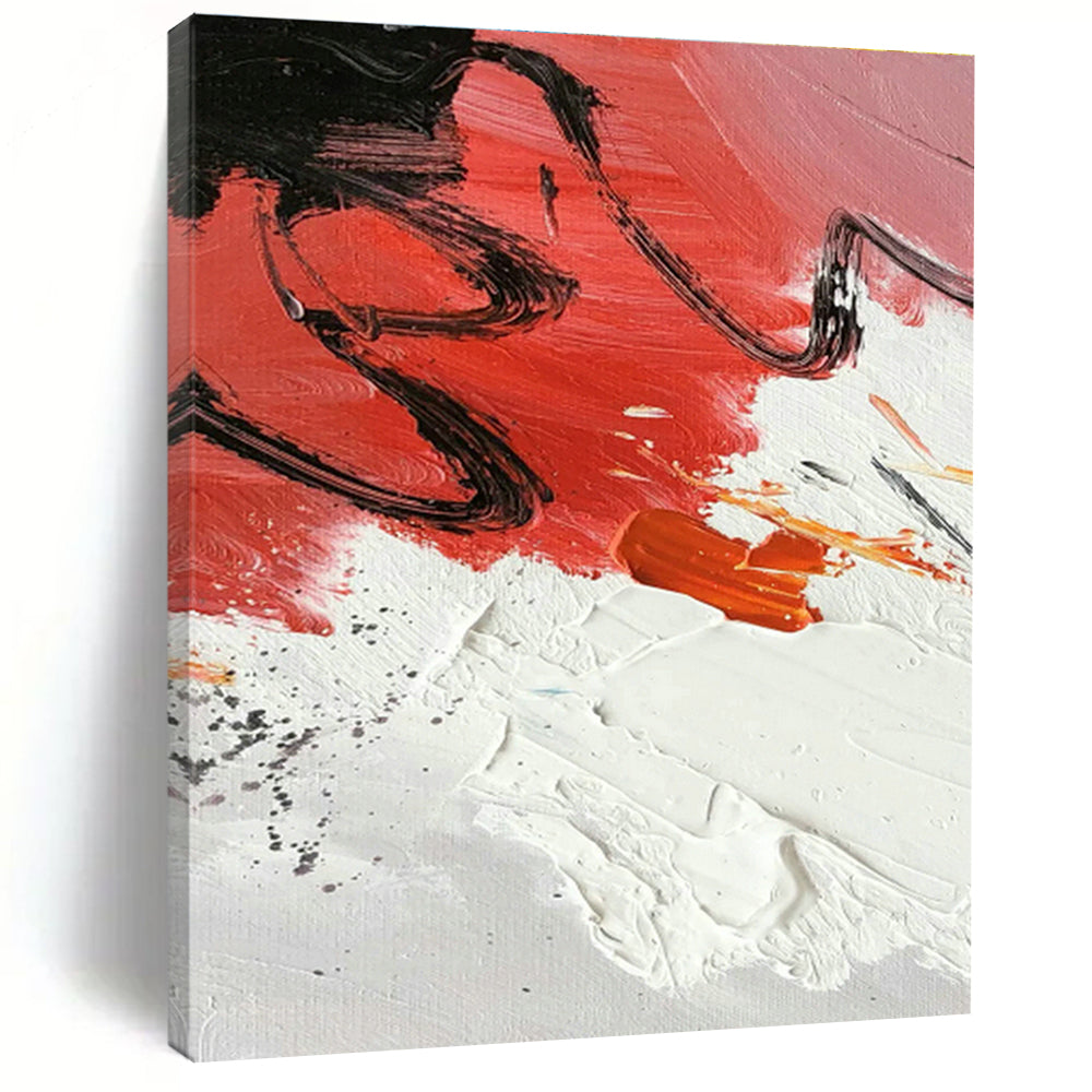 Extra-Large Hand-Painted Abstract Art for Office & Hallway DLZ1297