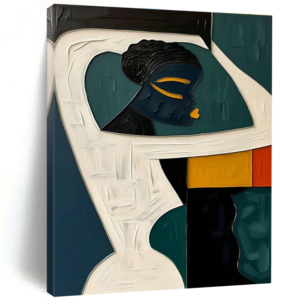 Gigantic Custom-Built Handmade Abstract Wall Art for Hallway & Entryway DLZ2171