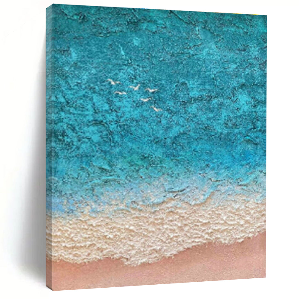Massive Custom Abstract Paintings for Dining Room Banquet Hall Dance Floor Borders & Office Training Center Floor Markings DLZ0886