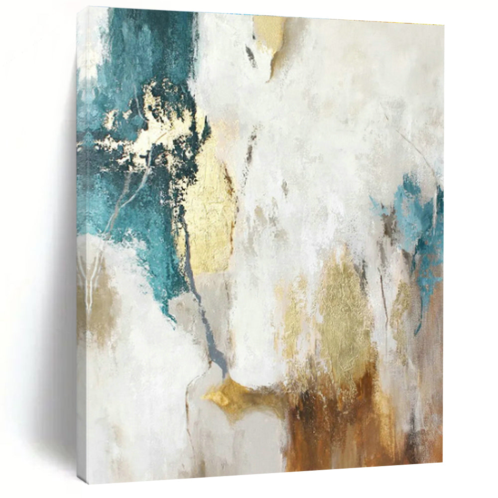 Giant Tailored Abstract Canvas Painting for Living Room & Hallway DLZ1021