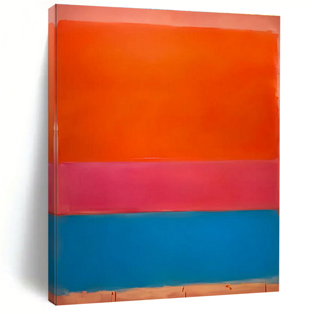 Hand-Painted Abstract Artwork for Cottage Bedroom & Living Room DLZ2304