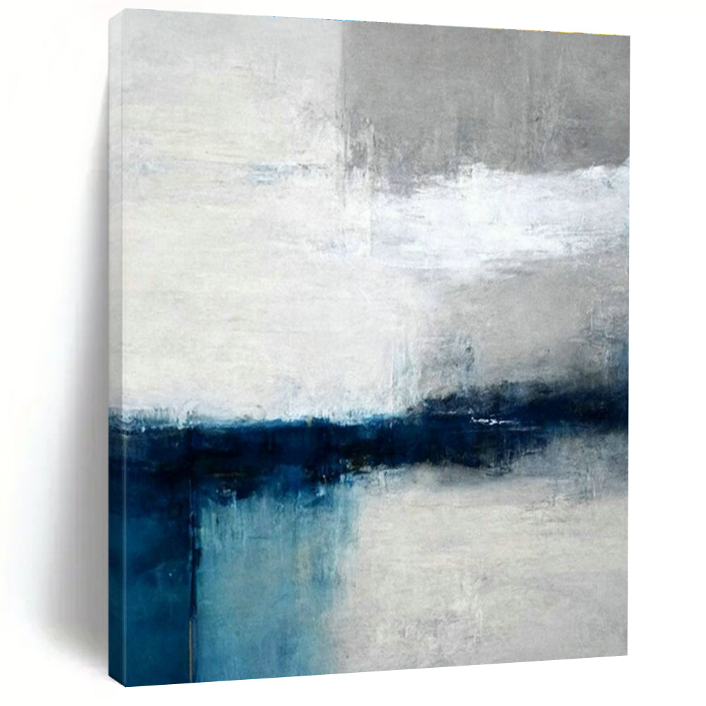 Large Customizable Handmade Abstract Painting for Living Room Window Seat Wall and Bedroom Reading Nook Wall DLZ1930