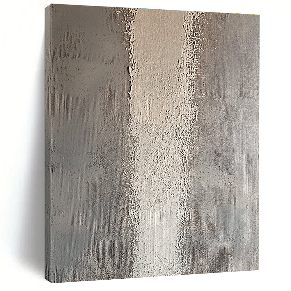 Subtle Textured Gray Abstract with Vertical Patterns GER294