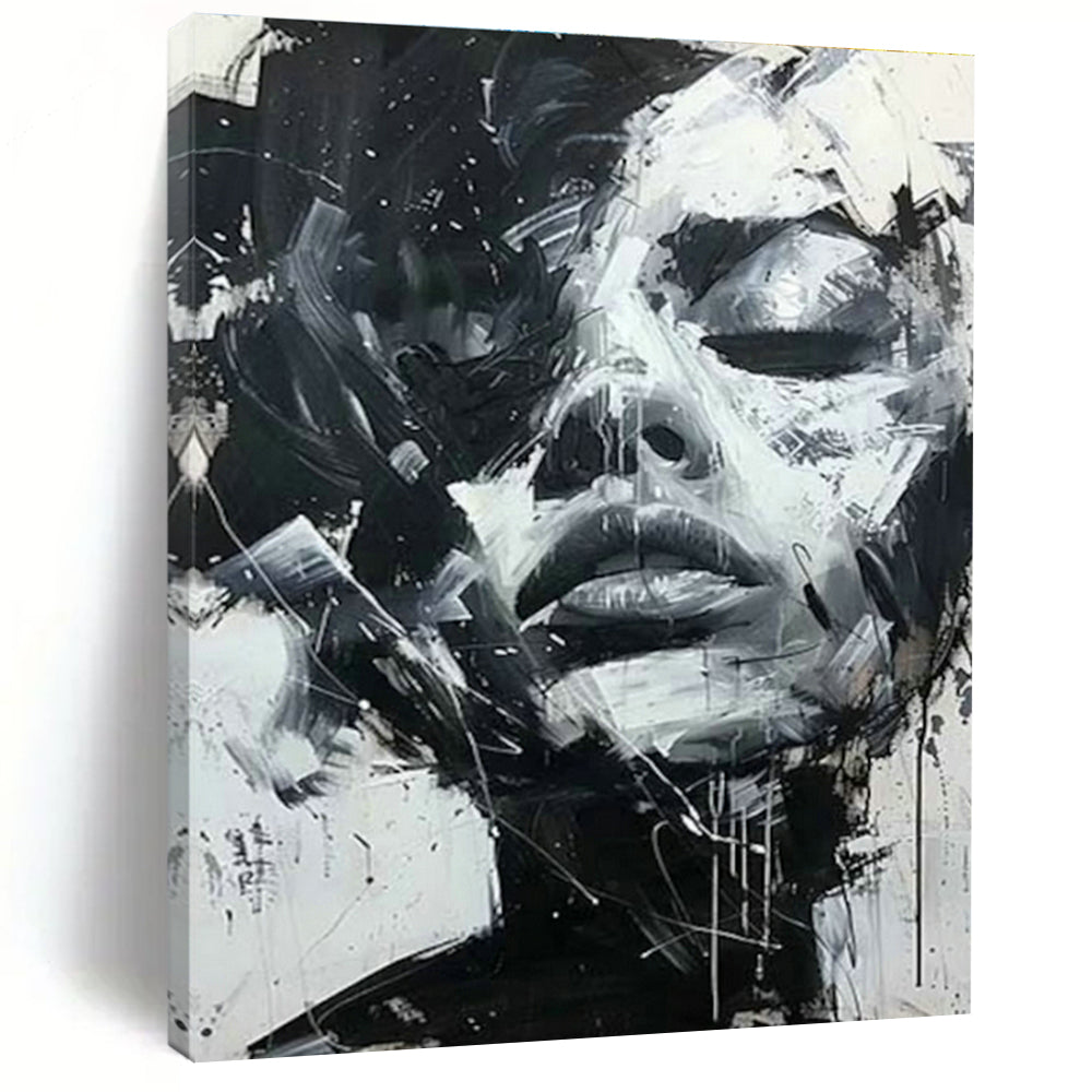 Handmade Abstract Wall Art for Office and Cottage Hallway DLZ1553